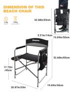 Кресло складное King Camp 1904 Steel Director Chair