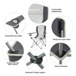 Удобные стулья для кемпинга King Camp 3818 Arms Chair