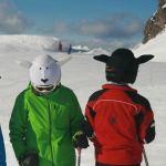 Нашлемник милый Coolcasc 029 Black sheep