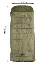 Мешок-одеяло спальный Norfin Carp Comfort 200 L/R
