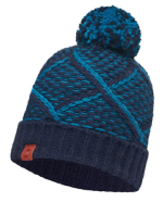 Buff - Утепленная вязаная шапка Leisure Collection Knitted Hat Plaid