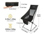Кресло для кемпинга King Camp 1908 Tall sling chair