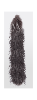 Опушка из натурального меха на молнии Bask Чернобурая Лиса