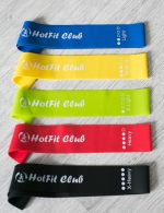 Набор из 5 резинок для фитнеса HotFit