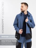 Куртка летняя Softshell Rosomaha Удокан