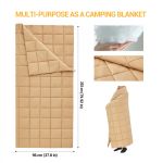 Спальный мешок King Camp левый 2218 Grassy 600 −22 (комфорт +1)