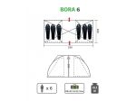 Кемпинговая палатка Helios Bora-6