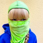 Спортивная балаклава Coolcasc 212 Green Balaclava