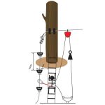 Резиновый стопор Kong ZAZA2 V STOP