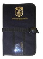 Прочная папка инкассатора (формат А4) с карманом для печати Терра