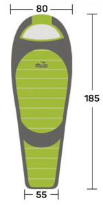 Спальник теплый левый Tramp Rover Compact (комфорт -5)