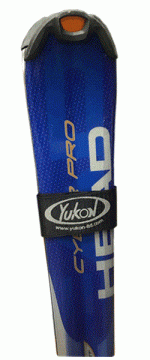 Стяжки для горных и беговых лыж Yukon Velcro