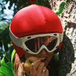 Чехол на шлем оригинальный Coolcasc S039 Apple with Worm