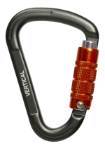 Карабин треугольный трехтактный Keylock Вертикаль Gray