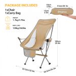 Складное удобное кресло KingCamp 2015 Ultralight Arm Chair