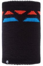 Buff - Двухсторонний шарф-труба Neckwarmer Knitted&Polar Fleece Riger Black