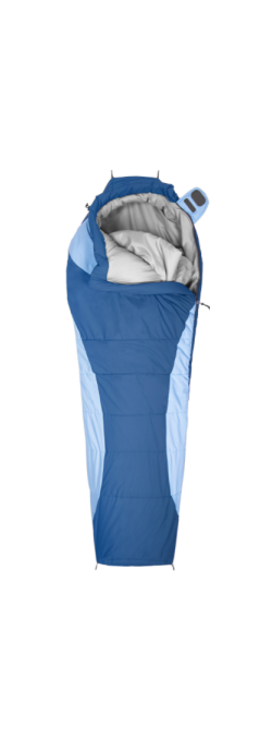 Туристический спальный мешок с левой молнией Снаряжение 2 XS (комфорт -15)