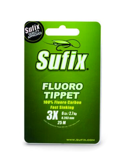 Sufix - Леска для зимней рыбалки Sufix Fluoro Tippet 25м