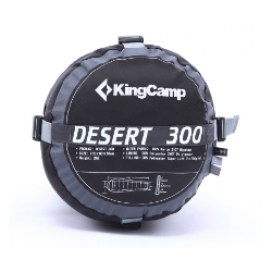 Спальник-кокон King Camp Desert 300 левый (комфорт 0)