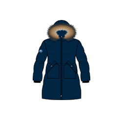 Laplanger - Теплое женское пальто Скандия/Loft/Space