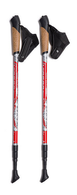 Vinson - Трехсекционные палки для скандинавской ходьбы P300