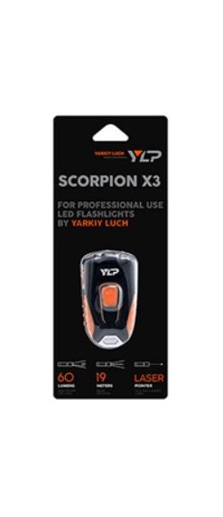 Яркий луч - Фонарь-брелок YLP Scorpion X3