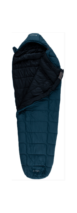 Удобный спальный мешок Vaude Sioux 800 XL SYN -3 правосторонний