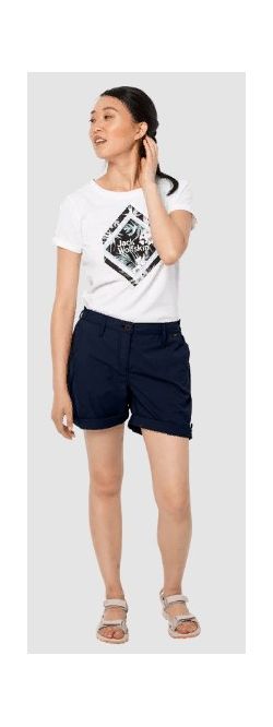 Женские эластичные шорты Jack Wolfskin Desert Shorts W