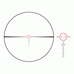 Оптический легкий прицел Kahles K15i 1-5x24 SI1