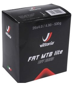 Удобная камера велосипедная для fat-байков Vittoria Fat MTB Lite