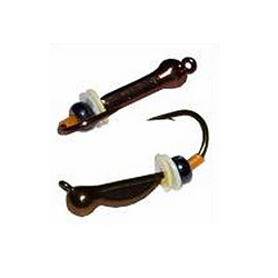 Lucky John - Мормышки с паетками упаковка 5 штук Оса с петелькой оснащённая паетками и кембриком 025 мм