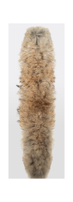 Опушка из натурального меха для капюшона Bask Волк Русский