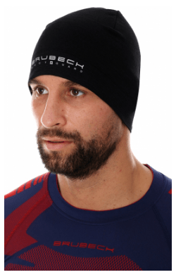 Шапка шерстяная спортивная унисекс Brubeck Active Wool 