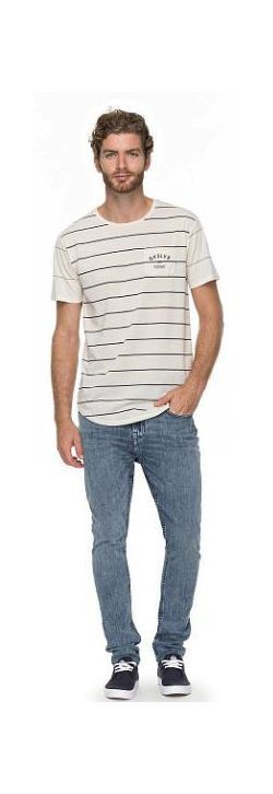 Quiksilver - Полосатая мужская футболка Caper Rocks