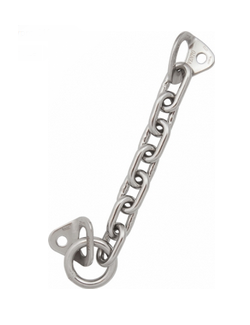 Страховочные шлямбурные уши с кольцом и цепью (нержавейка) Венто 12 мм (2022)