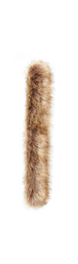 Опушка из искусственного меха на молнии Bask Волк