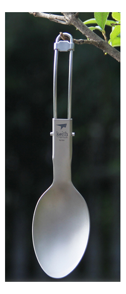 Туристическая ложка Keith Ti5315 Ultralight Spoon Titan