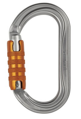 Petzl - Симметричный алюминиевый карабин Ok Triact-Lock