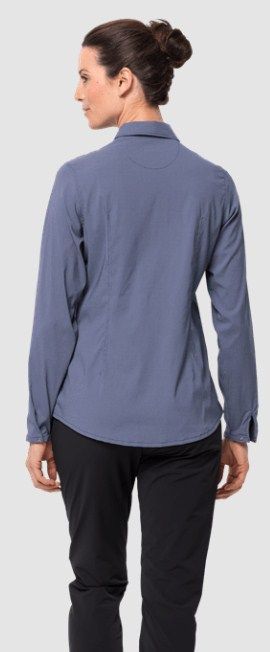 Рубашка с функцией сохранения свежести Jack Wolfskin JWP LS Shirt W