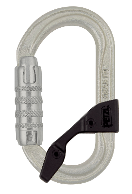 Petzl - Стальной овальный карабин Oxan Triact-Lock