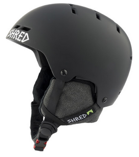 Shred - Шлем с хорошей вентиляцией Bumper Noshock Blackout
