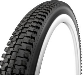 Покрышка велосипедная с квадратным профилем Vittoria Poison, rigid, 20x2.0, черный
