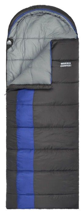 Удобный спальник-одеяло с правой молнией Trek Planet Warmer Comfort (Комфорт -8)