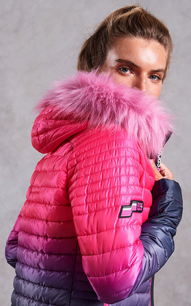 Superdry - Женская укороченная куртка Power Fade Jacket