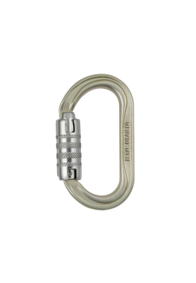 Petzl - Стальной овальный карабин Oxan Triact-Lock