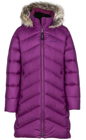 Пуховое детское пальто Marmot Girl's Montreaux Coat