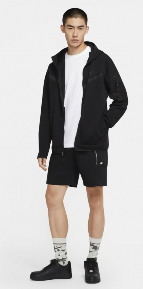 Спортивная ветровка Nike NSW TCH FLC hoodie fz wr