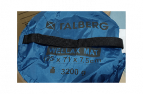 Коврик туристический самонадувающийся Talberg Wellax Mat