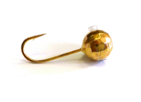 Lucky John - Мормышки классические в наборе 5 штук  Шар гран. с отв. и кембр 050 мм