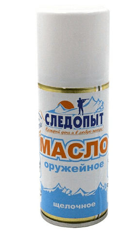 Масло оружейное щелочное Следопыт 140 мл